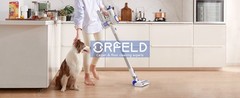 Cordless Vacuum Cleaner 1.5L Powerful Stick 50Kpa 60min Lightweigh Rechargeble