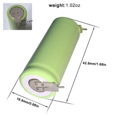 Battery for Oral B 3738 Toothbrush Replacement NiMH 1.2V Battery