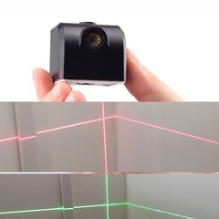Mini Cross Red / Green Laser Level 2 Lines Horizontal and Vertical Cross Line vP