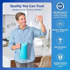 5 Stage Home Drinking Reverse Osmosis System PLUS Extra 4 Express Water Filters