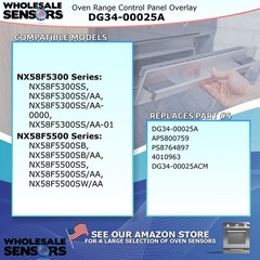 Replacement for Samsung DG34-00025A Membrane Switch Touchpad