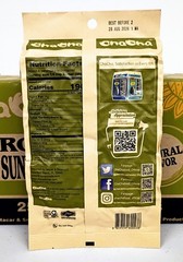 ChaCha Organic Roasted Sunflower Seeds All Natural Unsalted Flavor 18 Bag Case