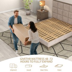 12″14″ Twin Full Queen King Size Mattress Memory Foam Hybrid Spring Bed In a Box