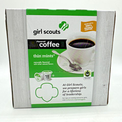Girl Scouts Thin Mints ORIGINAL Keurig Single Coffee Cups BB 2021 Discontinued