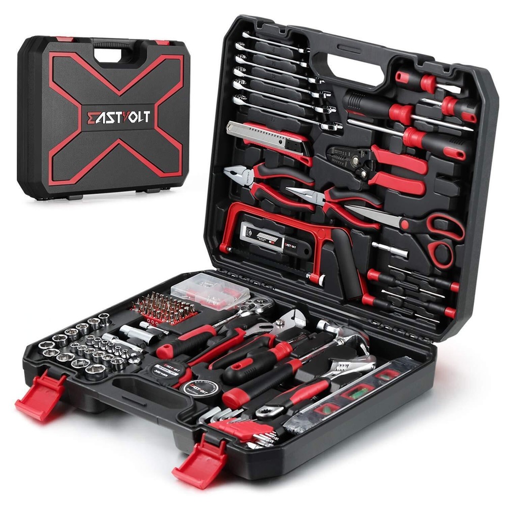 218-Piece Household Tool Kit, Auto Repair Tool Set, Tool Kits for Homeowner