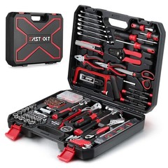 218-Piece Household Tool Kit, Auto Repair Tool Set, Tool Kits for Homeowner