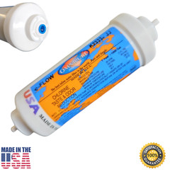 Omnipure K2333-JJ Carbon filter for Chlorine and Taste 6″x 2″ for 1/4″ QC 3-PACK