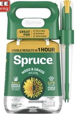 Spruce Snap & Spray Weed & Grass Killer Powered Starter Kit FAST RESULTS