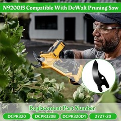 N920015 Replacement Pruner Saw Blade For Dewalt 20V Max Cordless Pruning Shears