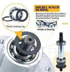 3 Pk Bosflag AM136733 AM143469 AM134292 AM137483 Spindle Assembly for John Deere
