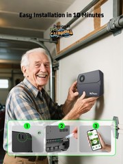 Smart Sprinkler Controller with 2.4GHz WiFi – Effortless App Control 4 Zones