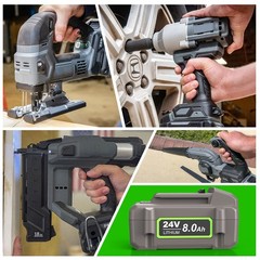 24V 8Ah Replacement Battery for Flex FX0221-1 Compatible with Flex Cordless Tool