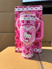 Collab Edition 40Oz/1.18L Summer Cold Drink Insulated Tumbler with Straw