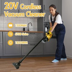 500W Cordless Handheld Vacuum Cleaner Portable Car Auto Home Wireless W/ Battery