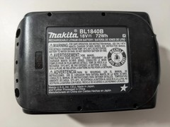 MAKITA 4.0 Ah Lithium-Ion (Li-Ion) vBattery BL1840B 18V LXT-NEW