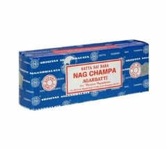 Satya Sai Baba Nag Champa Agarbatti Incense Sticks Box 250gms Hand Rolled