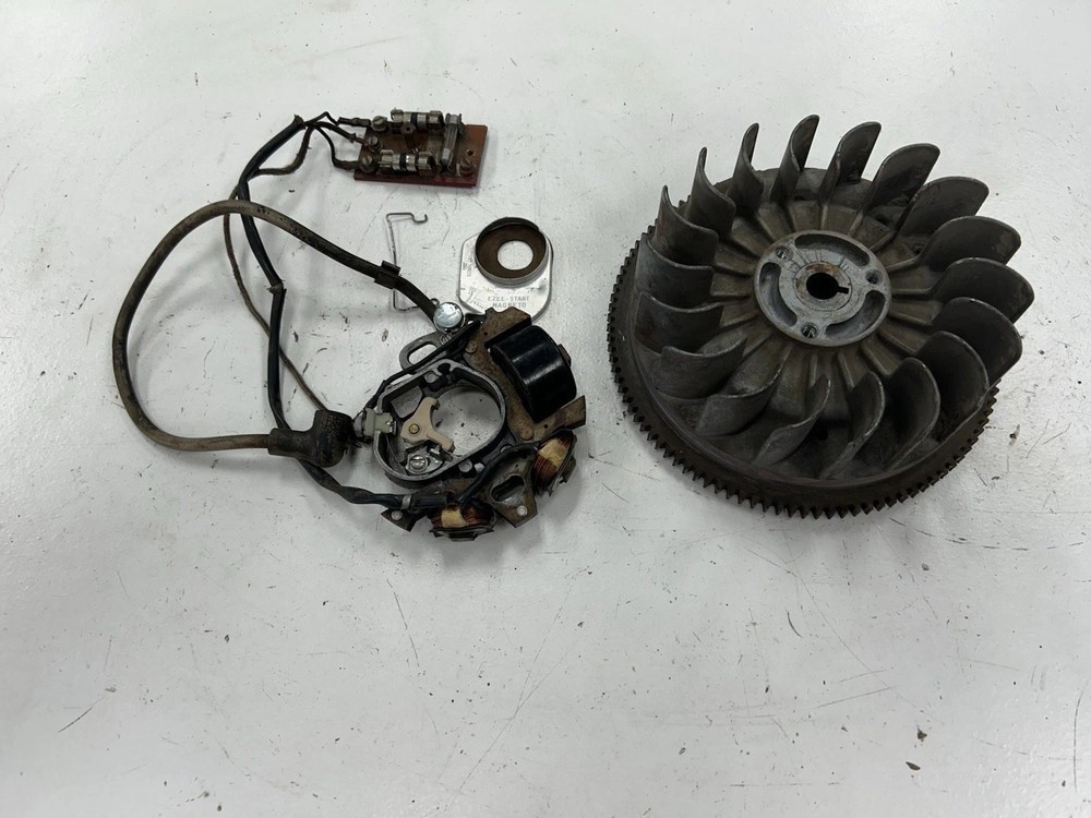 Rare Tecumseh H50 H60 30755 Aluminum Stator 30833A Rectifier 30841 Lighted Set