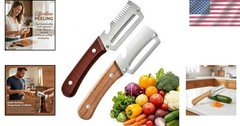 2026New Multi-function Vegetable Peeler, Kitchen Multi-function Stainless Ste…