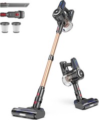 Cordless Stick Vacuum Cleaner 26Kpa, 45Min Runtime, Anti-Tangle, 1.5L Dust Cup