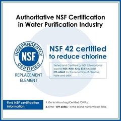Waterdrop Refrigerator Water Filter Air Filter Replacement for LG® LT1000P®, (4)