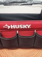 Home Depot~Husky 15 In. Open Top Tool Bag 10 Pockets Padded Handle New With Tags
