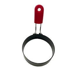 2 Round Non-Stick Stainless Steel Egg Ring for Fried Egg Pancakes Sandwiches 3″