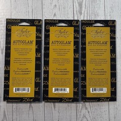 Tyler Candle Company Autoglam Auto Air Fresheners Lot of 3 NEW Assorted Scents