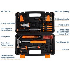 57 Piece Tool Set-General Household Hand Tool Kit,Auto Repair Tool Set
