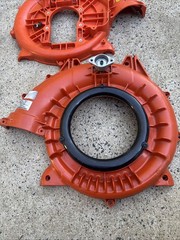 OEM Husqvarna 350BT 150BT Blower Housing Both Halves Fan With Screws & Buffers