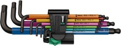 Wera 950/9 Hex-Plus SB L-Key Hex Wrench Set – Metric, Multicolor