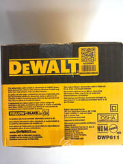 [NEW] (DWP611) DEWALT 1-1/4 HP Max Torque Variable Speed Compact Router