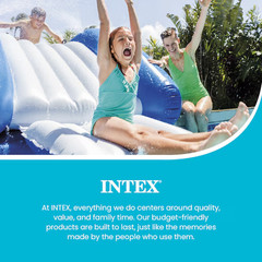 Intex 58849EP Kool Splash Inflatable Play Center Swimming Pool Water Slide Blue