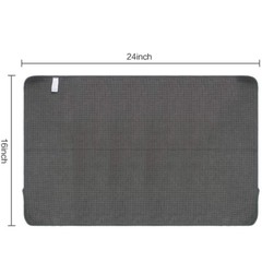 3 Pcs Microfiber Waffle Weave Glass Window Auto Home Cleaning Towel 24×16 inch