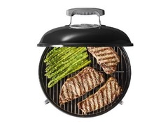 [HOT SALE] Weber Smokey Joe Silver 147-Sq. in Black Portable Charcoal Grill