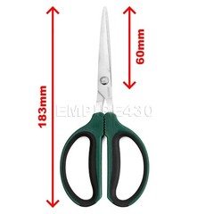 60mm Plant Trimmer Garden Pruning Scissors Stainless Steel Bonsai Shears