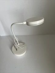 White – Yellow Light Desk Lamp Adjustable Flexible Angle And USB Port