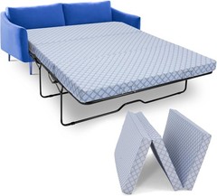 Begonia.K Memory Foam Sofa Bed Mattress Replacement, Full Queen Pull Out Couch