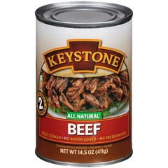Keystone All Natural Beef, 14.5 oz Can…