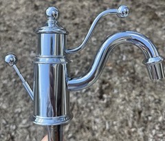 Unused Kohler K-139-CP Antique™ Bathroom Lavatory Faucet Single Lever Pol Chrome