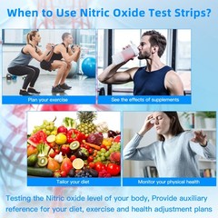 Nitric Oxide Test Strips, Test Salivary Nitrite Levels, Monitoring The Effect…