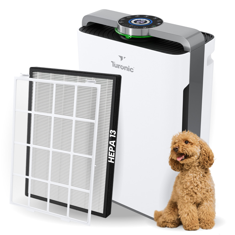 Turonic PH950 – Hepa Air Purifiers for Home w/ Humidifier, UV-A Light & Ionizer