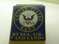 NEW UNITED STATES US-NAVY SEAL LOGO Fenix Smart Clothes Hook Over-the-Door Gold