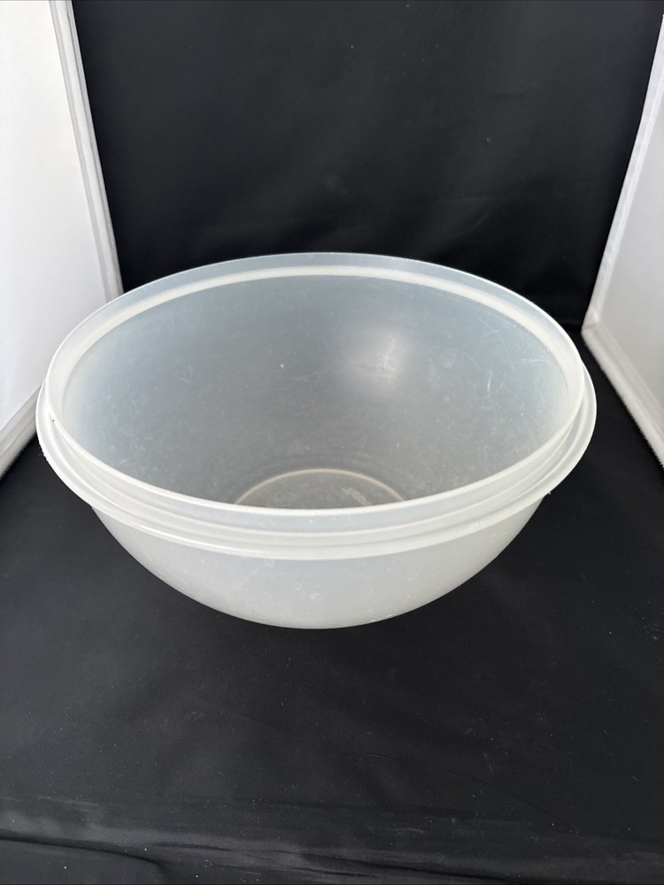Vintage Tupperware 12 Cup Clear Bowl 2518A-1 -Bowl Only- 3 Liters