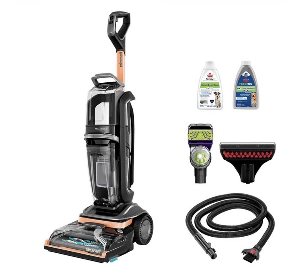 BISSELL REVOLUTION HYDROSTEAM UPRIGHT CARPET CLEANER Model #4123 New In Box