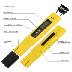 Easy-to-Use pH Tester Pen – Accurate 0-14 pH Measurements for All Water Types