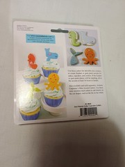 New stainless steel cookie cutter sets. Each pack has four cutters. Themes inclu