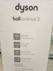 Dyson Ball Animal 3 Bagless Upright Vacuum – Nickel/Silver (NEW)