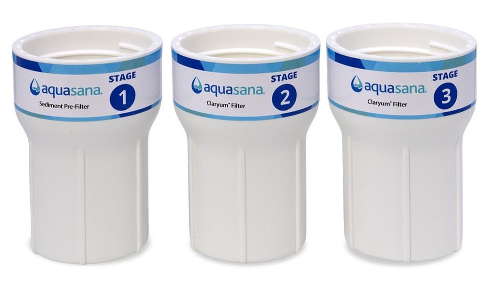 Aquasana Replacement Filter Housing Sump Claryum 3-Stage Under Sink Water
