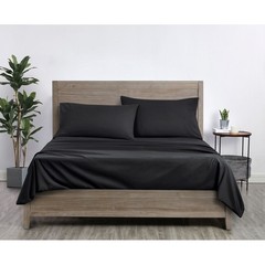 Copper Infused Microfiber Bed Sheets Antimicrobial Cooling Soft Easy Care Set US