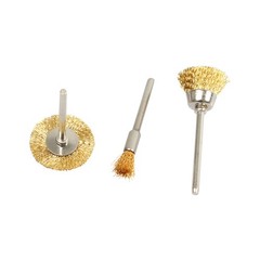 45Pcs 1/8″ Wire Wheel Cup Pen Brush Mix Set For Dremel Rotary Tool Die Grinder